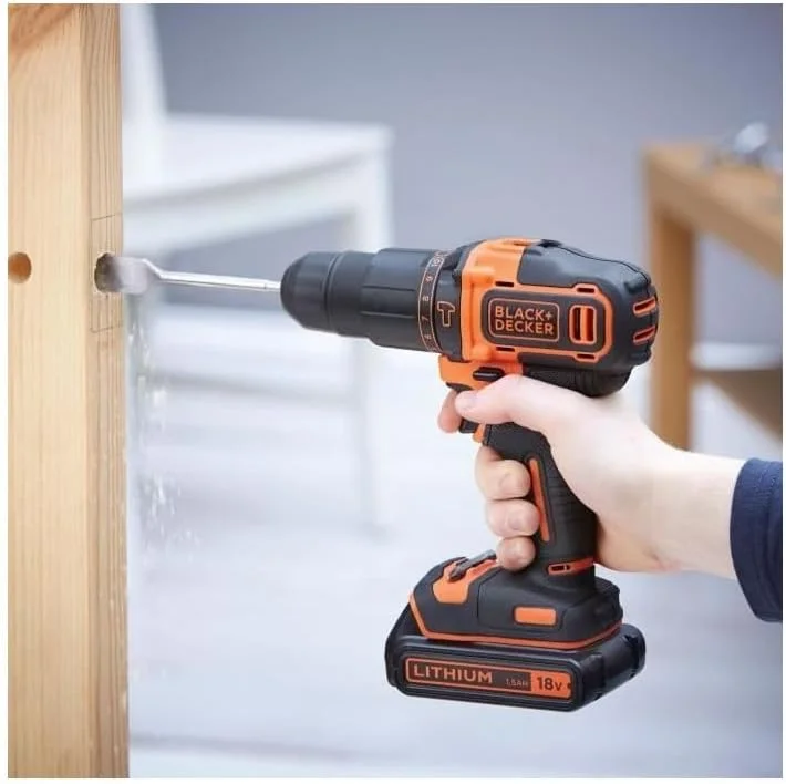 دریل چکشی بلک + دکر مدل BDCHD18S32-QW