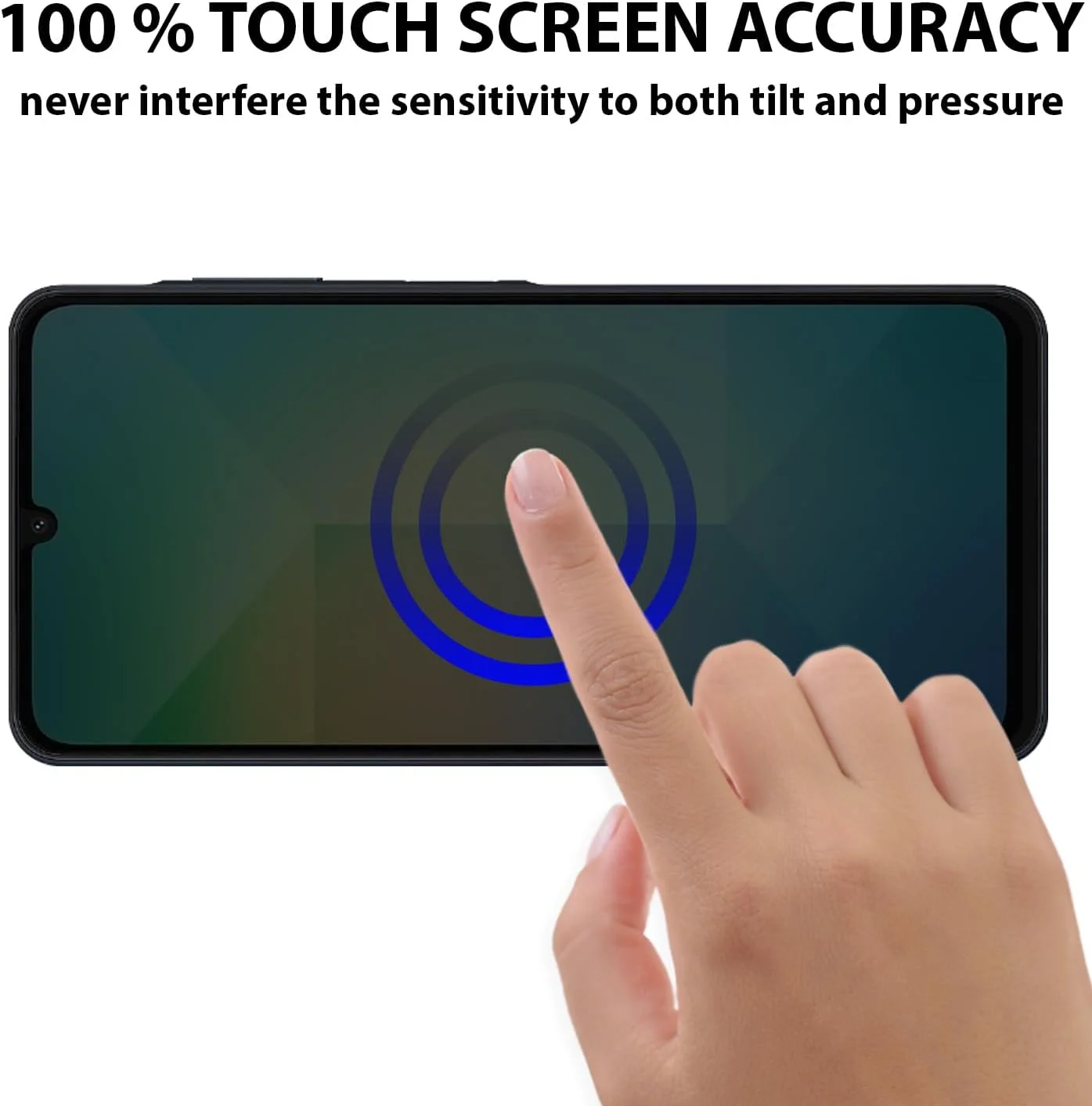 محافظ صفحه نمایش حریم خصوصی الحتروشی سازگار با محافظ سامسونگ گلکسی A06 شیشه حرارت دیده [ضد تابش][پوشش کامل HD][نصب آسان][مقاوم در برابر خراش][سختی 9H]…