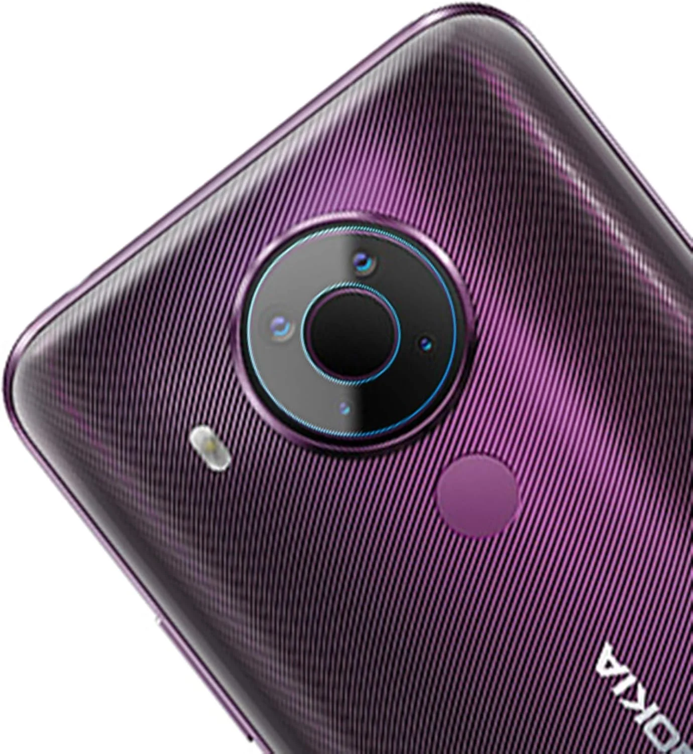 محافظ لنز دوربین پشتی نوکائر برای نوکیا 5.4، [بسته 3 عددی] محافظ لنز دوربین شیشه ای حرارت دیده فوق نازک 2.5D HD - شفاف