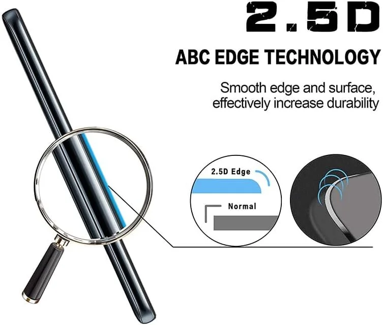 محافظ صفحه نمایش شیشه ای سازگار با نوکیا X30 5G، سختی 9H با فناوری DoubleDefence، محافظ سه بعدی، بسته 2 عددی محافظ صفحه نمایش شیشه ای سازگار با نوکیا X30 5G، سختی 9H با فناوری DoubleDefence، محافظ سه بعدی، بسته 2 عددی