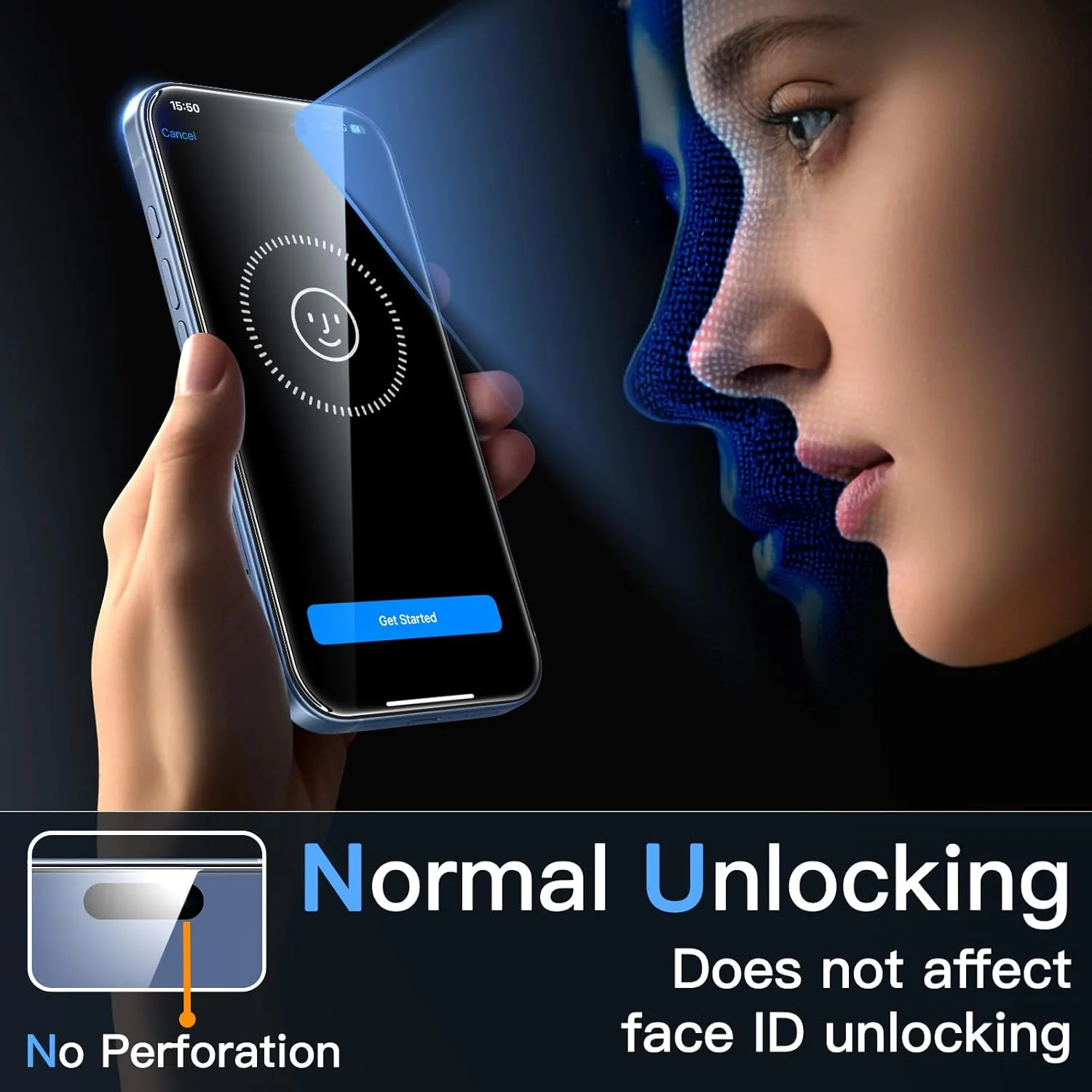 محافظ صفحه نمایش JETech برای آیفون 17 6.3 اینچی، نصب آسان یک مرحله ای با جعبه تراز خودکار بدون حباب، فیلم شیشه ای حرارت دیده 9H، شفافیت HD، بسته 3 عددی محافظ صفحه نمایش JETech برای آیفون 17 6.3 اینچی، نصب آسان یک مرحله ای با جعبه تراز خودکار بدون حباب، فیلم شیشه ای حرارت دیده 9H، شفافیت HD، بسته 3 عددی