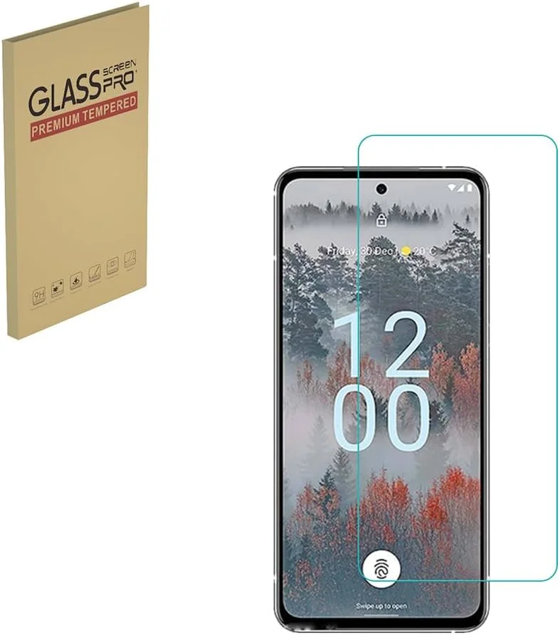 محافظ صفحه نمایش شیشه ای هایموک برای نوکیا X30، وضوح HD، سختی 9H، سازگار با قاب، نصب آسان، ضد خش، بدون حباب (بسته 1 عددی) محافظ صفحه نمایش شیشه ای هایموک برای نوکیا X30، وضوح HD، سختی 9H، سازگار با قاب، نصب آسان، ضد خش، بدون حباب (بسته 1 عددی)