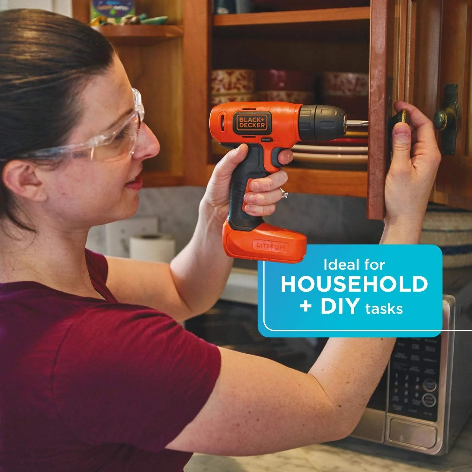 دریل/پیچ گوشتی شارژی و اره گرد بر Black & Decker 20V MAX* POWERCONNECT™