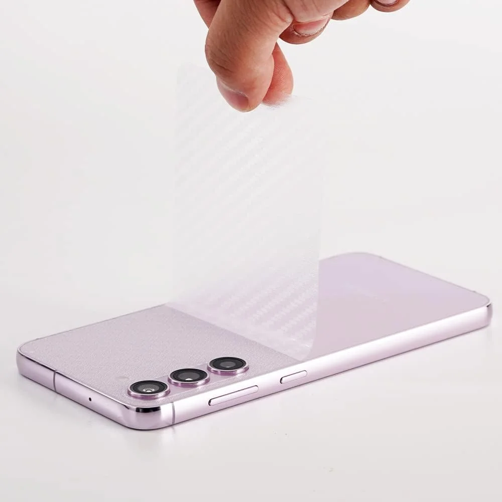 محافظ صفحه نمایش Ibywind برای گوشی سامسونگ گلکسی S23+ 5G / سامسونگ گلکسی S23 پلاس 5G (6.6 اینچ)، شامل 2 عدد شیشه حرارت دیده، 1 عدد محافظ لنز دوربین، 1 عدد فیلم فیبر کربنی پشتی [حسگر اثر انگشت، نصب آسان]