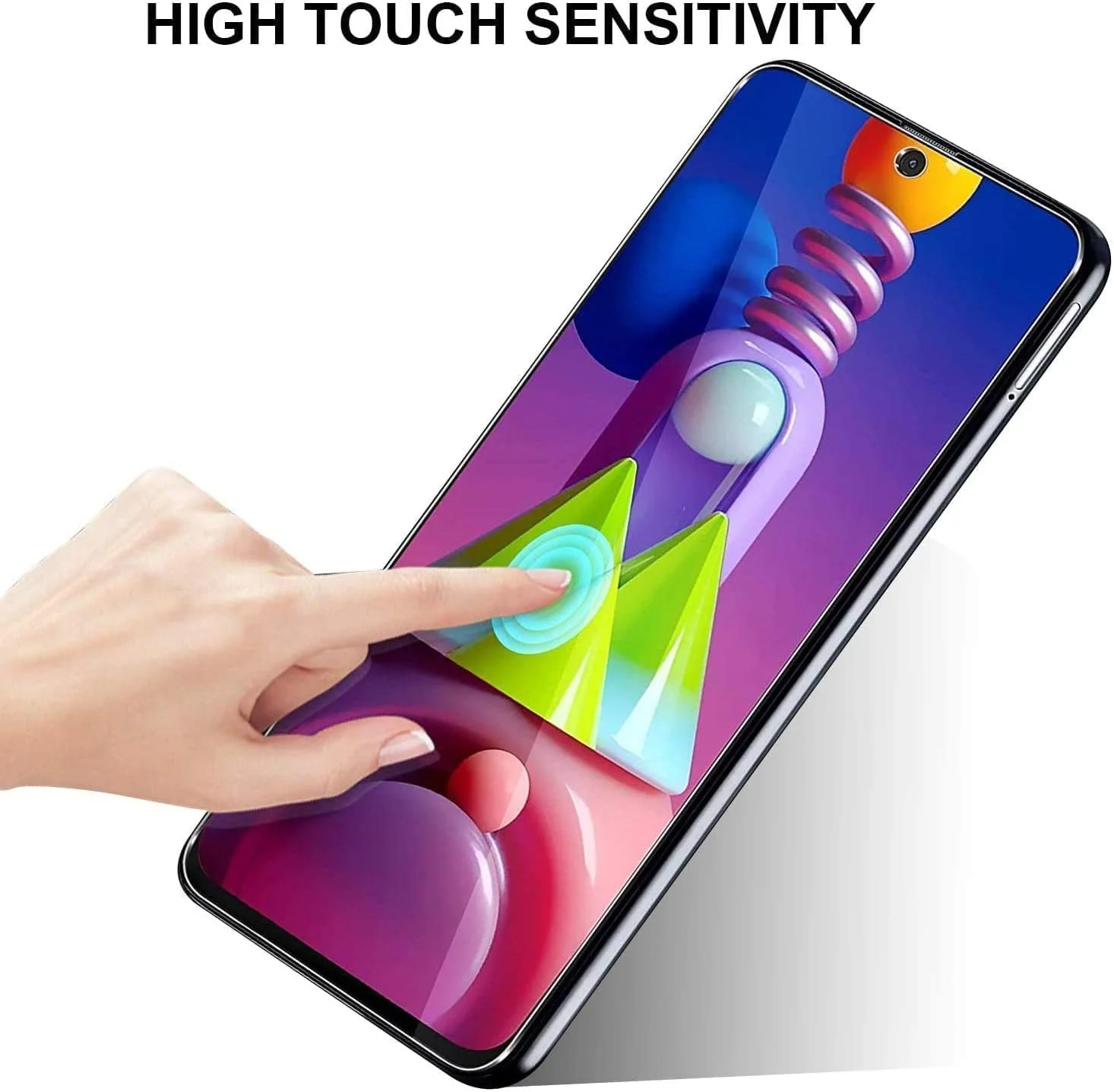 محافظ صفحه نمایش حریم خصوصی ضد تابش نور شیشه ای حرارتی سامسونگ گلکسی M51 الحتروشی [لمس سه بعدی] [سازگار با قاب] بدون حباب
