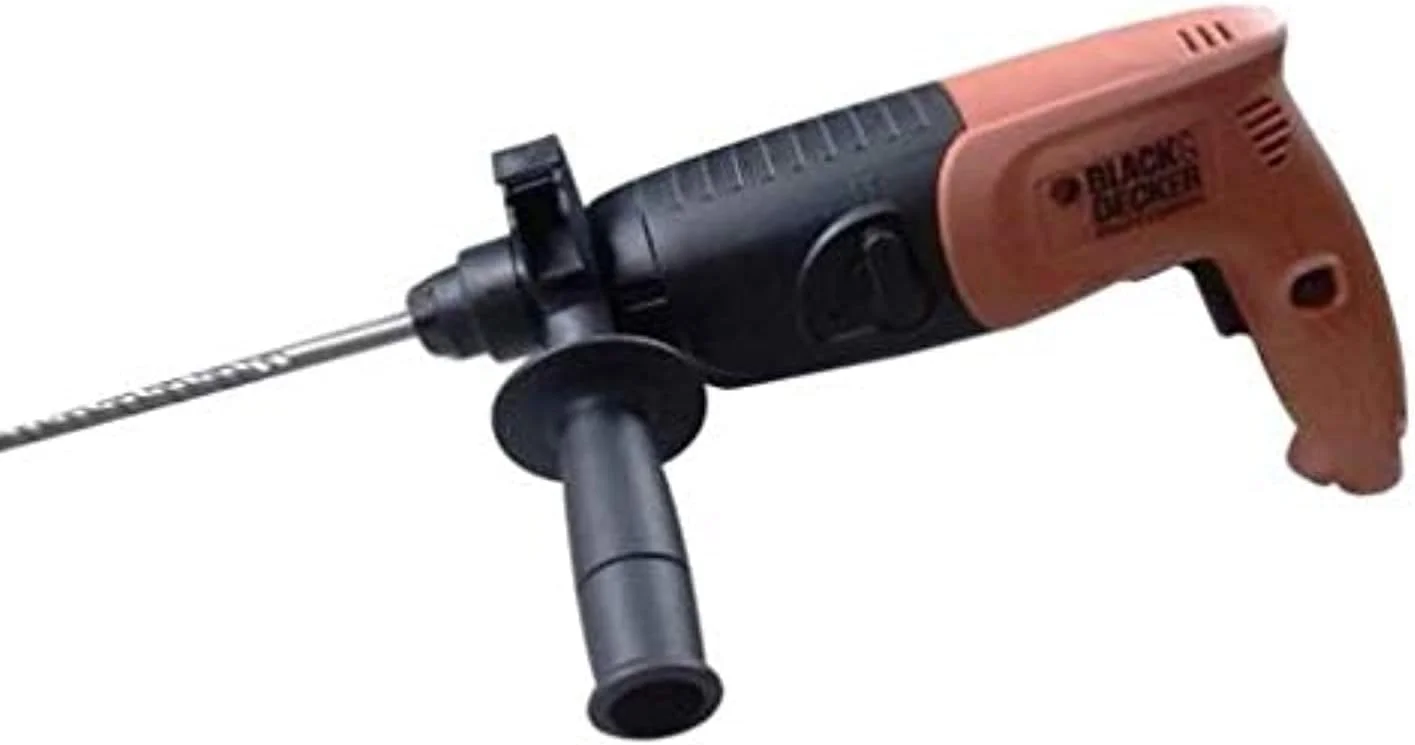 دریل چکشی 20 میلی‌متری بلک اند دکر 620 وات 2 حالته 2 کیلوگرمی SDS پلاس به همراه جعبه ابزار مدل BDHR202K-B5