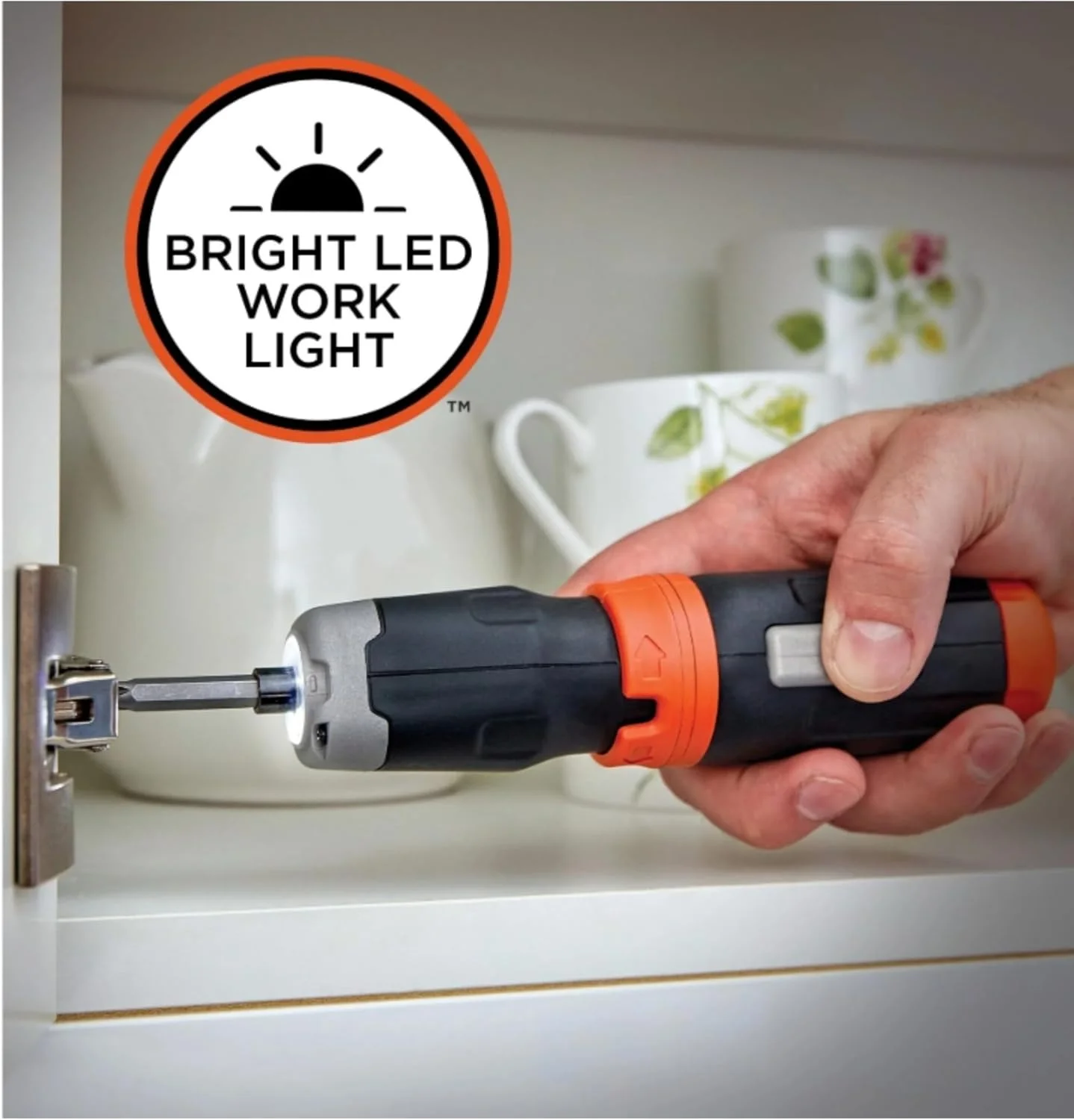 پیچ گوشتی شارژی بلک اند دکر، باتری آلکالاین (BCF601AA) پیچ گوشتی شارژی بلک اند دکر، باتری آلکالاین (BCF601AA)