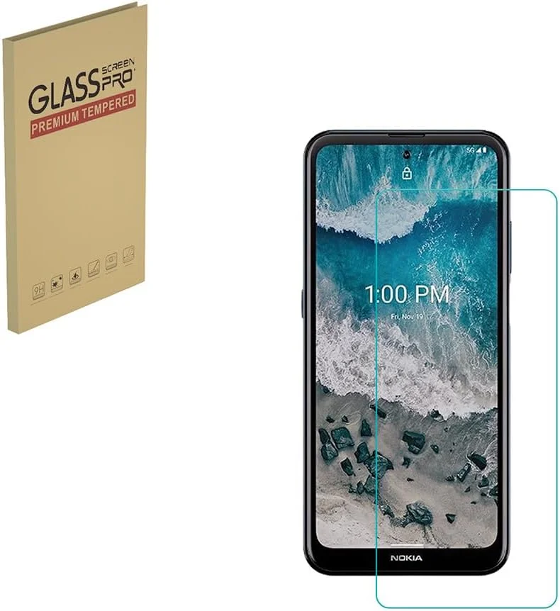 محافظ صفحه نمایش HYGMOCC برای نوکیا X100، فیلم محافظ شیشه ای حرارت دیده، وضوح HD، سختی 9H، نصب آسان، ضد خش، بدون حباب (1 عدد) محافظ صفحه نمایش HYGMOCC برای نوکیا X100، فیلم محافظ شیشه ای حرارت دیده، وضوح HD، سختی 9H، نصب آسان، ضد خش، بدون حباب (1 عدد)