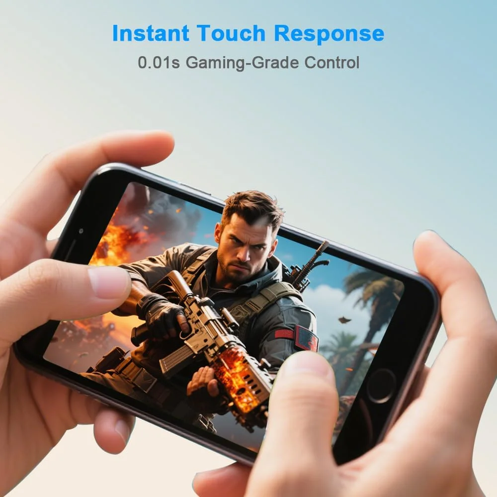 محافظ صفحه نمایش HYGMOCC برای نوکیا X100، فیلم محافظ شیشه ای حرارت دیده، وضوح HD، سختی 9H، نصب آسان، ضد خش، بدون حباب (1 عدد) محافظ صفحه نمایش HYGMOCC برای نوکیا X100، فیلم محافظ شیشه ای حرارت دیده، وضوح HD، سختی 9H، نصب آسان، ضد خش، بدون حباب (1 عدد)