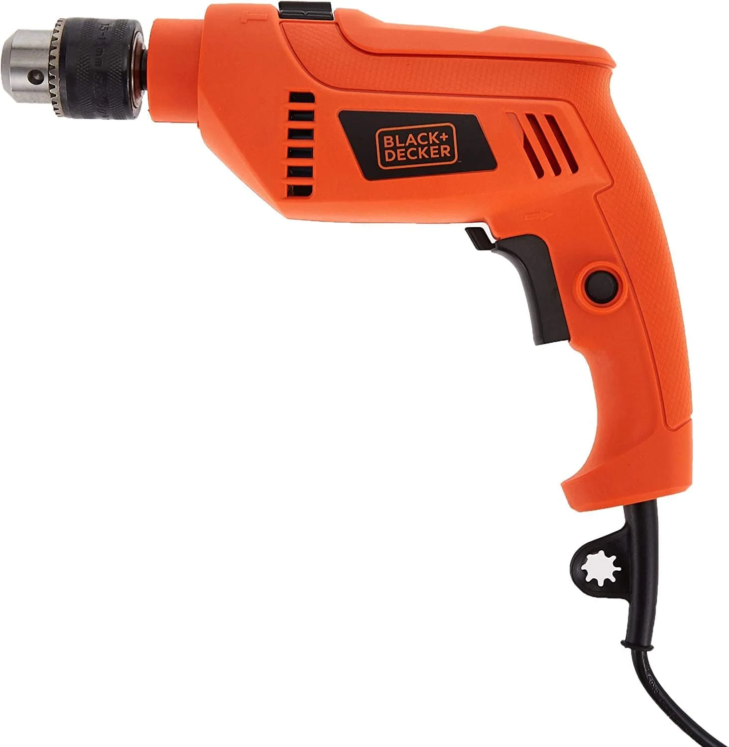 دریل چکشی برقی سیم دار بلک اند دکر، 650 وات، 13 میلی متر، شامل مجموعه 50 عددی لوازم جانبی، جعبه ابزار، برای سوراخکاری فلز، بتن و چوب، نگهداری آسان، نارنجی/مشکی - HD650KIT-B5 دریل چکشی برقی سیم دار بلک اند دکر، 650 وات، 13 میلی متر، شامل مجموعه 50 عددی لوازم جانبی، جعبه ابزار، برای سوراخکاری فلز، بتن و چوب، نگهداری آسان، نارنجی/مشکی - HD650KIT-B5