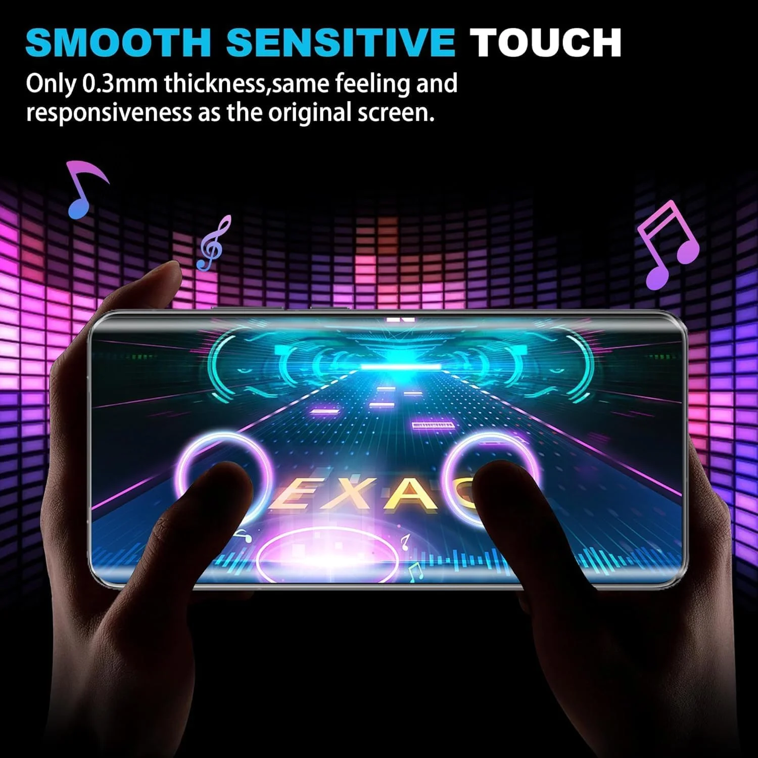 [بسته 2 عددی] محافظ صفحه نمایش شیشه ای حرارت دیده WRTBS برای VIVO X200 Pro 5G، سختی 9H، وضوح بالا، پوشش کامل، ضد خش، بدون حباب، ضد اثر انگشت