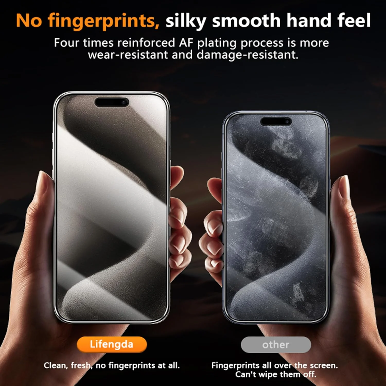 محافظ صفحه نمایش با کیفیت عالی ECO SHINE برای گوشی موبایل آیفون 16 پرو مکس، شیشه HD شفاف، مقاوم در برابر شکستگی و خراش، فیلم شیشه ای حرارت دیده 6.9 اینچی به همراه ابزار نصب آسان