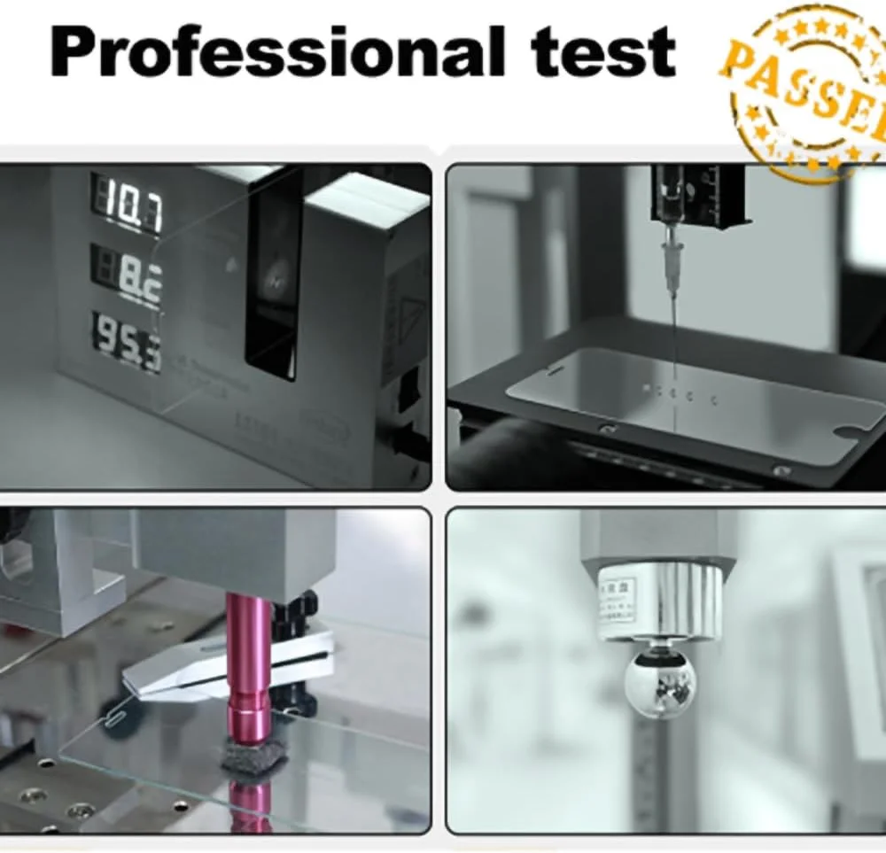 شاین تایم [بسته 2 عددی] محافظ صفحه نمایش شیشه ای حرارت دیده سازگار با نوکیا C21 (6.52 اینچ)، HD شفاف ضد خش بدون حباب سازگار با قاب