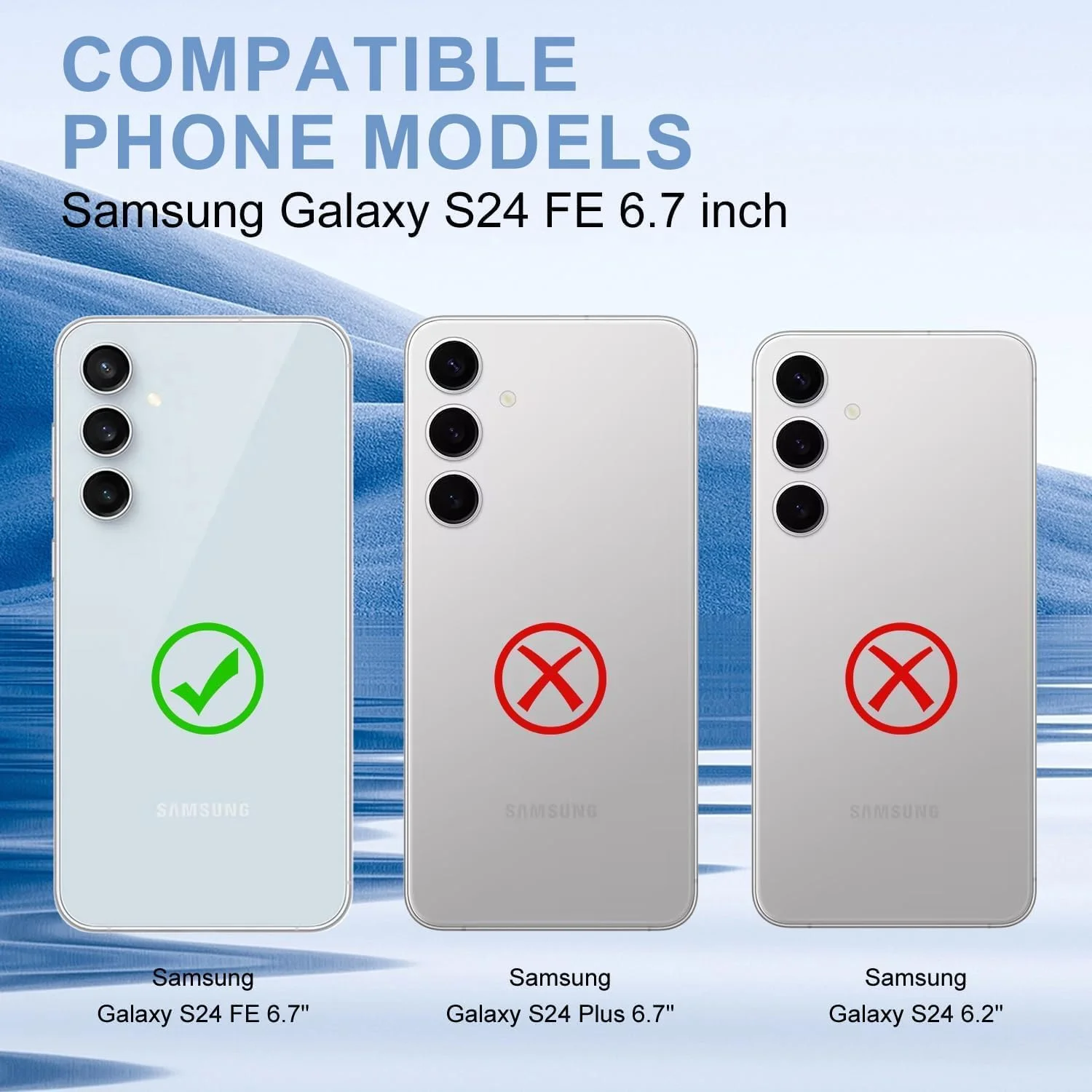 محافظ صفحه نمایش شیشه ای حرارت دیده 9H مدل T Tersely بسته 4 عددی مناسب برای گوشی سامسونگ گلکسی S24 FE، به همراه قاب نصب تراز، پشتیبانی از باز کردن قفل با اثر انگشت، سازگار با قاب، فیلم ضد خش محافظ صفحه نمایش شیشه ای حرارت دیده 9H مدل T Tersely بسته 4 عددی مناسب برای گوشی سامسونگ گلکسی S24 FE، به همراه قاب نصب تراز، پشتیبانی از باز کردن قفل با اثر انگشت، سازگار با قاب، فیلم ضد خش