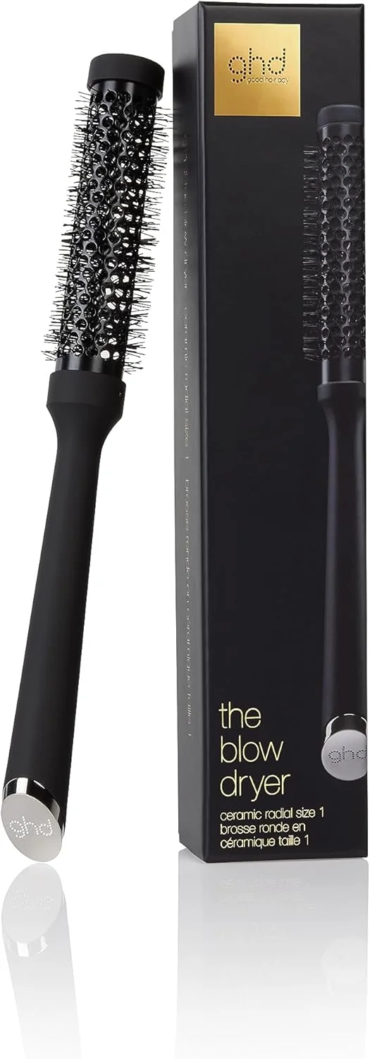 برس موی سرامیکی شعاعی منفذدار GHD، سایز 1