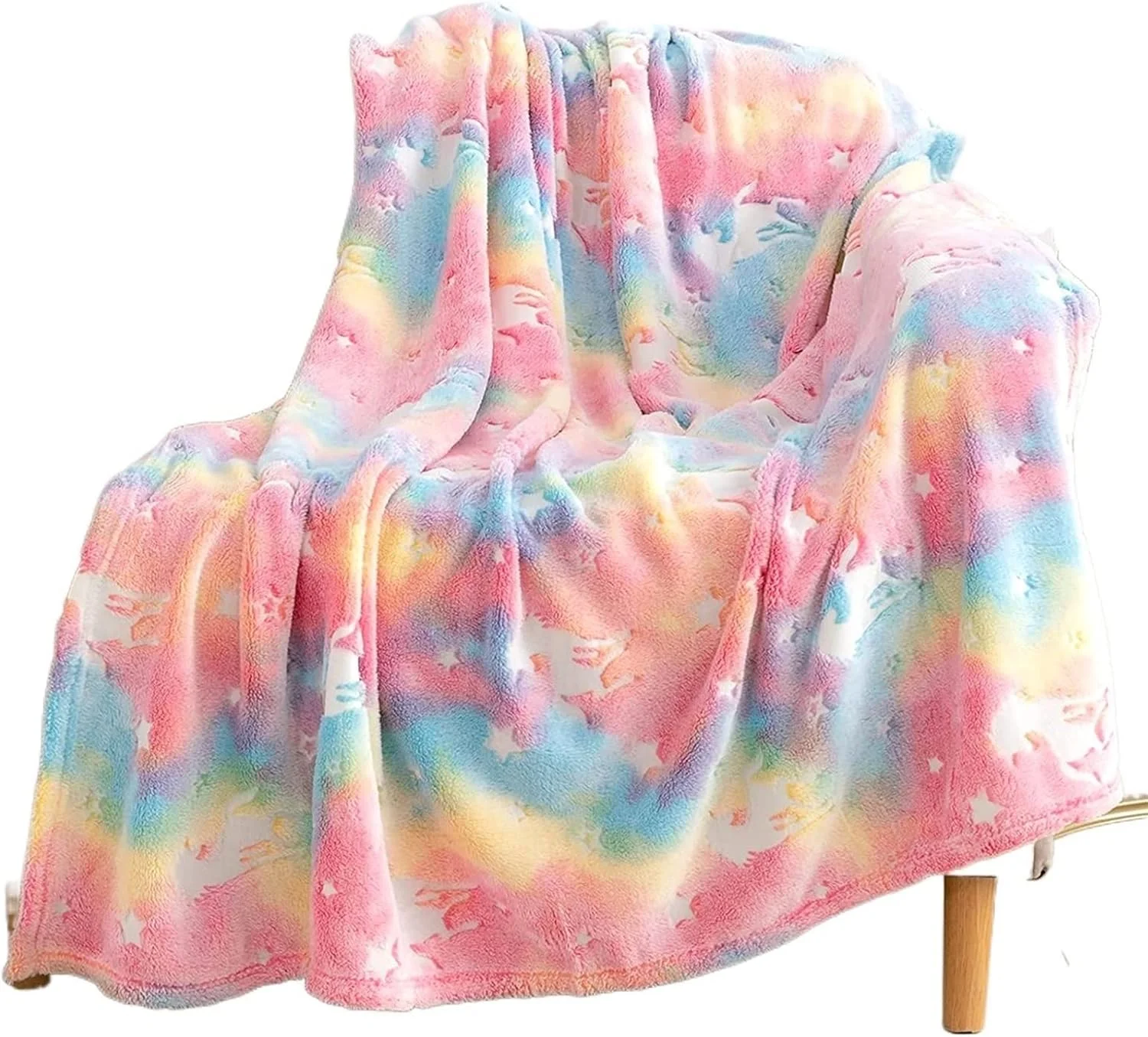 پتو طرح دار WMGSDWB، پتوی مبل، پتوی تخت، طرح دایناسور بامزه، گرم و نرم مناسب زمستان