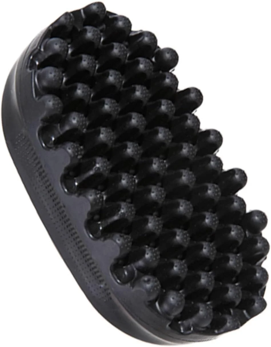 برس فر کننده مو جولریتیک مشکی، شانه بافت کثیف، شانه موی قابل حمل مردانه