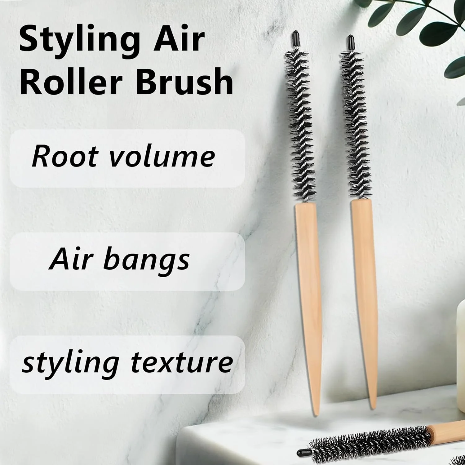 برس حالت دهنده مو گرد کوچک Jaasuee - شانه کوئیف غلتکی مینی برای آرایشگری - برس سالنی سبک وزن برای موهای نازک، موهای کوتاه، چتری، ریش، فر کردن و حالت دادن برس حالت دهنده مو گرد کوچک Jaasuee - شانه کوئیف غلتکی مینی برای آرایشگری - برس سالنی سبک وزن برای موهای نازک، موهای کوتاه، چتری، ریش، فر کردن و حالت دادن