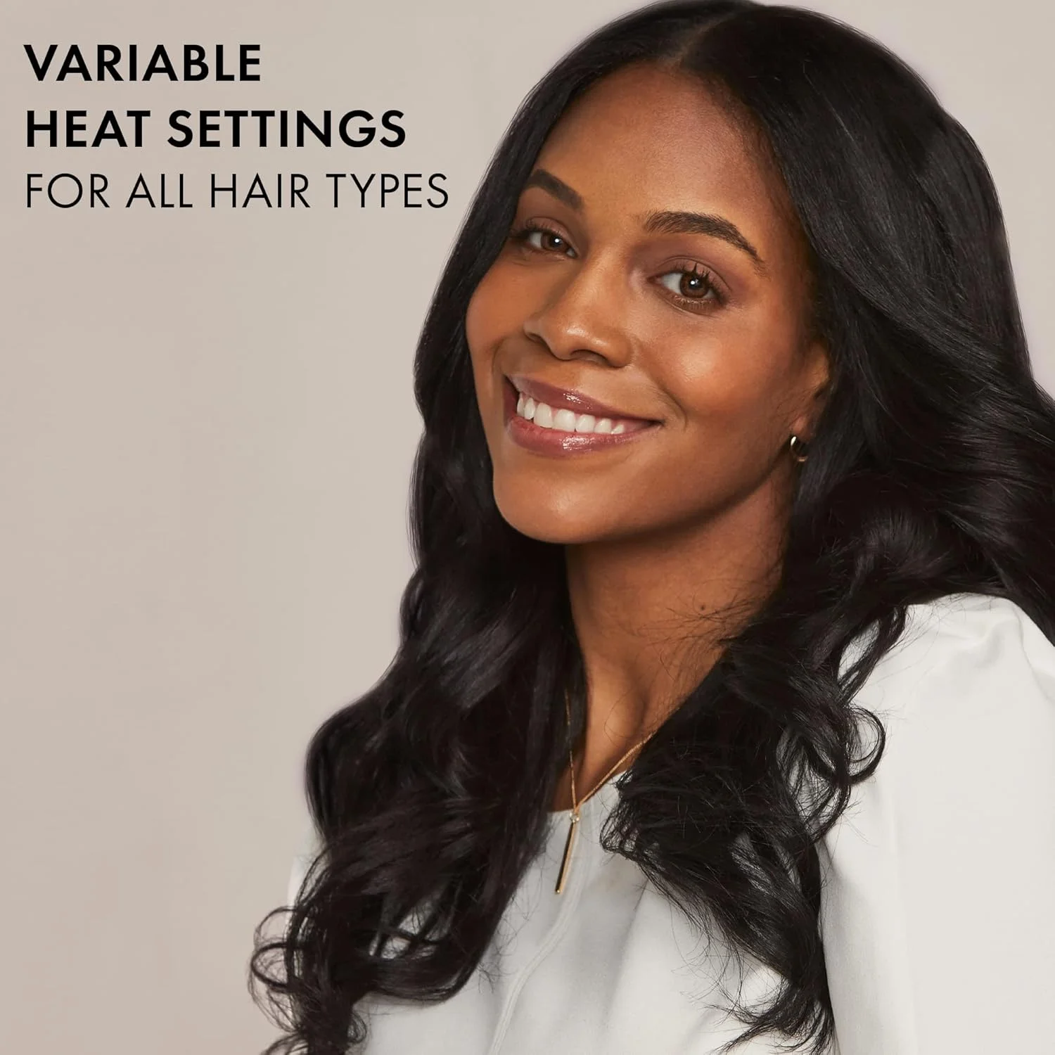 برس حالت دهنده موی سیلیکونی حرارتی هات تولز پرو آرتیست | کمک به ایجاد حجم و پرپشتی (1 اینچ)، 1146