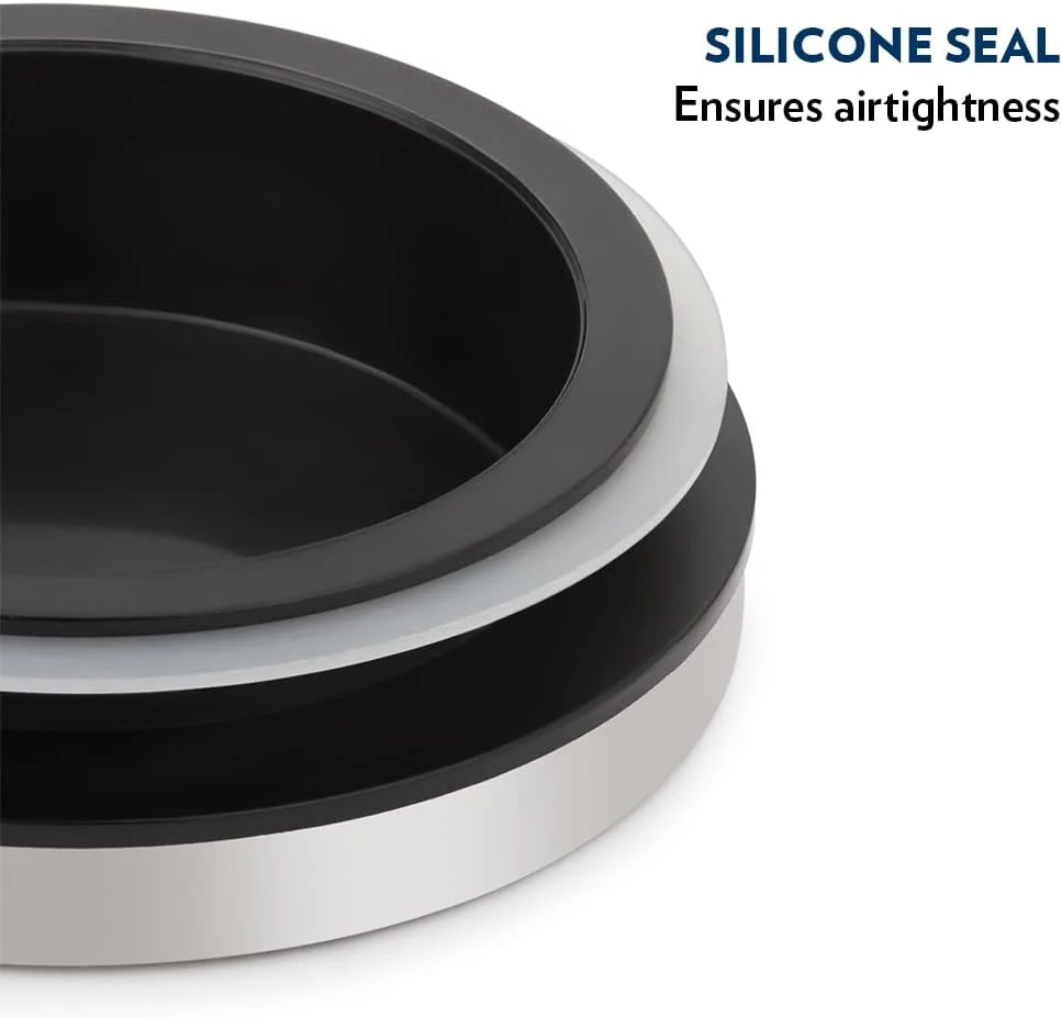 شیشه کلاسیک بوروسیل با درب استیل | ظرف شیشه ای شفاف برای نگهداری مواد غذایی در انبار | ظرف دربسته برای مواد غذایی خشک، ادویه جات، میوه های خشک، قهوه، چای، حبوبات و موارد دیگر 300 میلی لیتر، شفاف شیشه کلاسیک بوروسیل با درب استیل | ظرف شیشه ای شفاف برای نگهداری مواد غذایی در انبار | ظرف دربسته برای مواد غذایی خشک، ادویه جات، میوه های خشک، قهوه، چای، حبوبات و موارد دیگر 300 میلی لیتر، شفاف