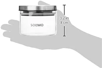 شیشه کلاسیک بوروسیل با درب استیل | ظرف شیشه ای شفاف برای نگهداری مواد غذایی در انبار | ظرف دربسته برای مواد غذایی خشک، ادویه جات، میوه های خشک، قهوه، چای، حبوبات و موارد دیگر 300 میلی لیتر، شفاف شیشه کلاسیک بوروسیل با درب استیل | ظرف شیشه ای شفاف برای نگهداری مواد غذایی در انبار | ظرف دربسته برای مواد غذایی خشک، ادویه جات، میوه های خشک، قهوه، چای، حبوبات و موارد دیگر 300 میلی لیتر، شفاف