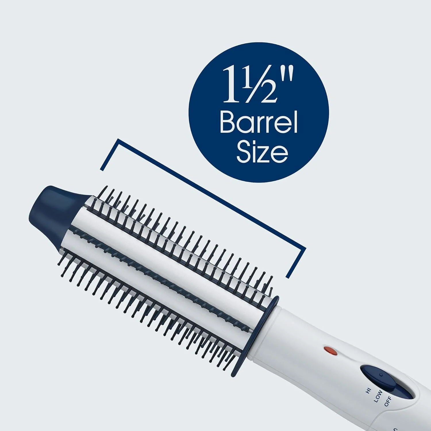 برس حرفه ای سالن ادیشن با سایز 1 1/2 اینچ، 1 عدد برس حرفه ای سالن ادیشن با سایز 1 1/2 اینچ، 1 عدد