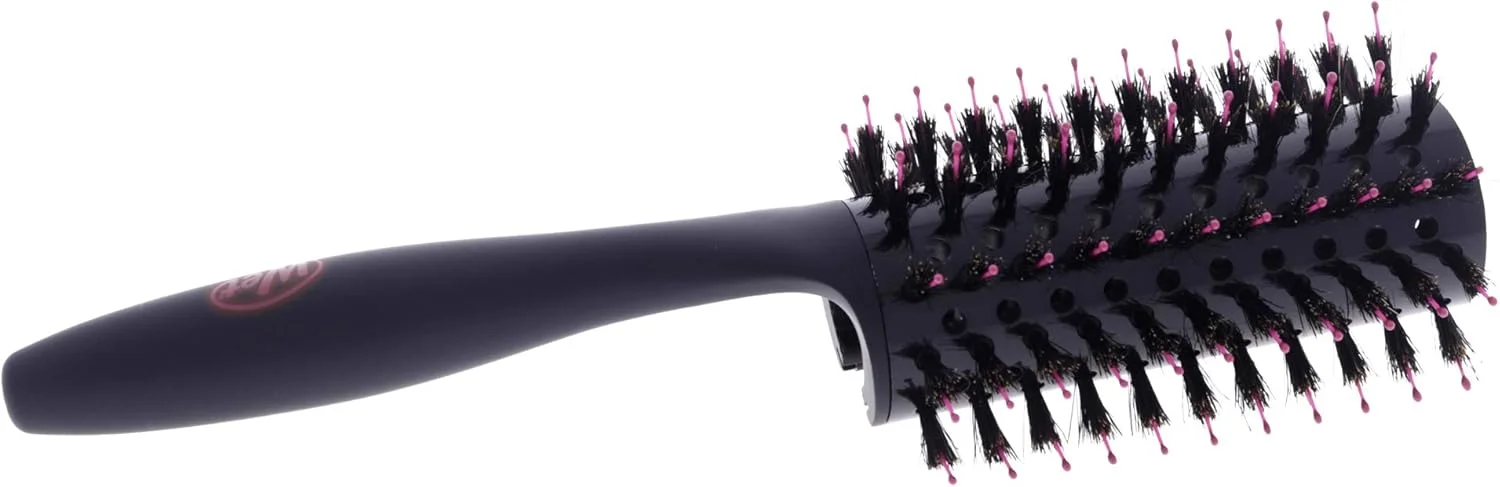 برس گرد حالت دهنده و صاف کننده مو وت براش - مناسب برای انواع مو - یک براشینگ بی نقص با درد، تلاش و شکستگی کمتر - طراحی باز برای خشک شدن سریعتر برس گرد حالت دهنده و صاف کننده مو وت براش - مناسب برای انواع مو - یک براشینگ بی نقص با درد، تلاش و شکستگی کمتر - طراحی باز برای خشک شدن سریعتر