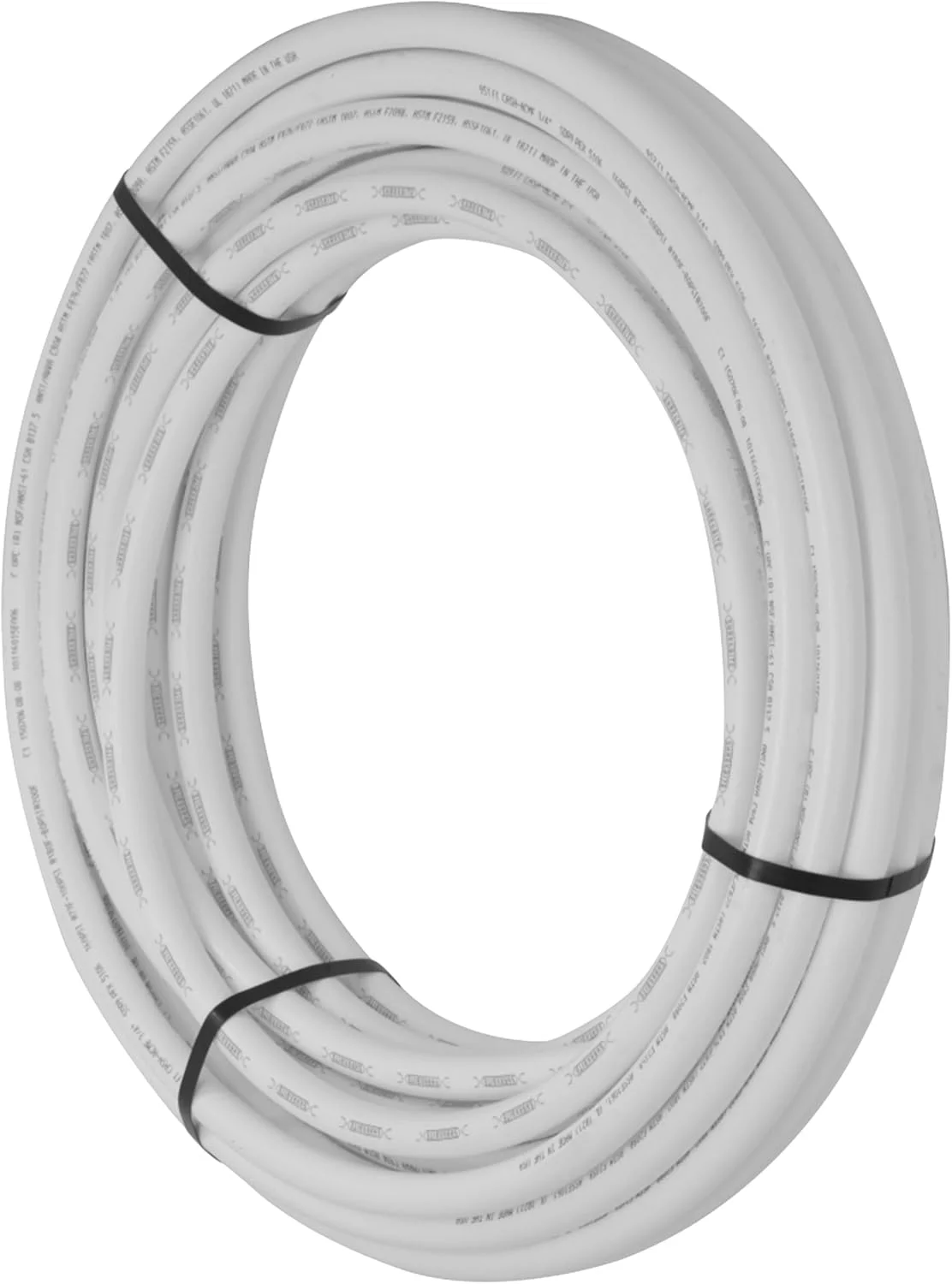 لوله PEX SharkBite، سفید، 1/2 اینچ، لوله انعطاف پذیر، آب آشامیدنی، اتصالات لوله کشی فشاری، U860W100، کلاف 100 فوتی، 1 ولت، 100 فوت