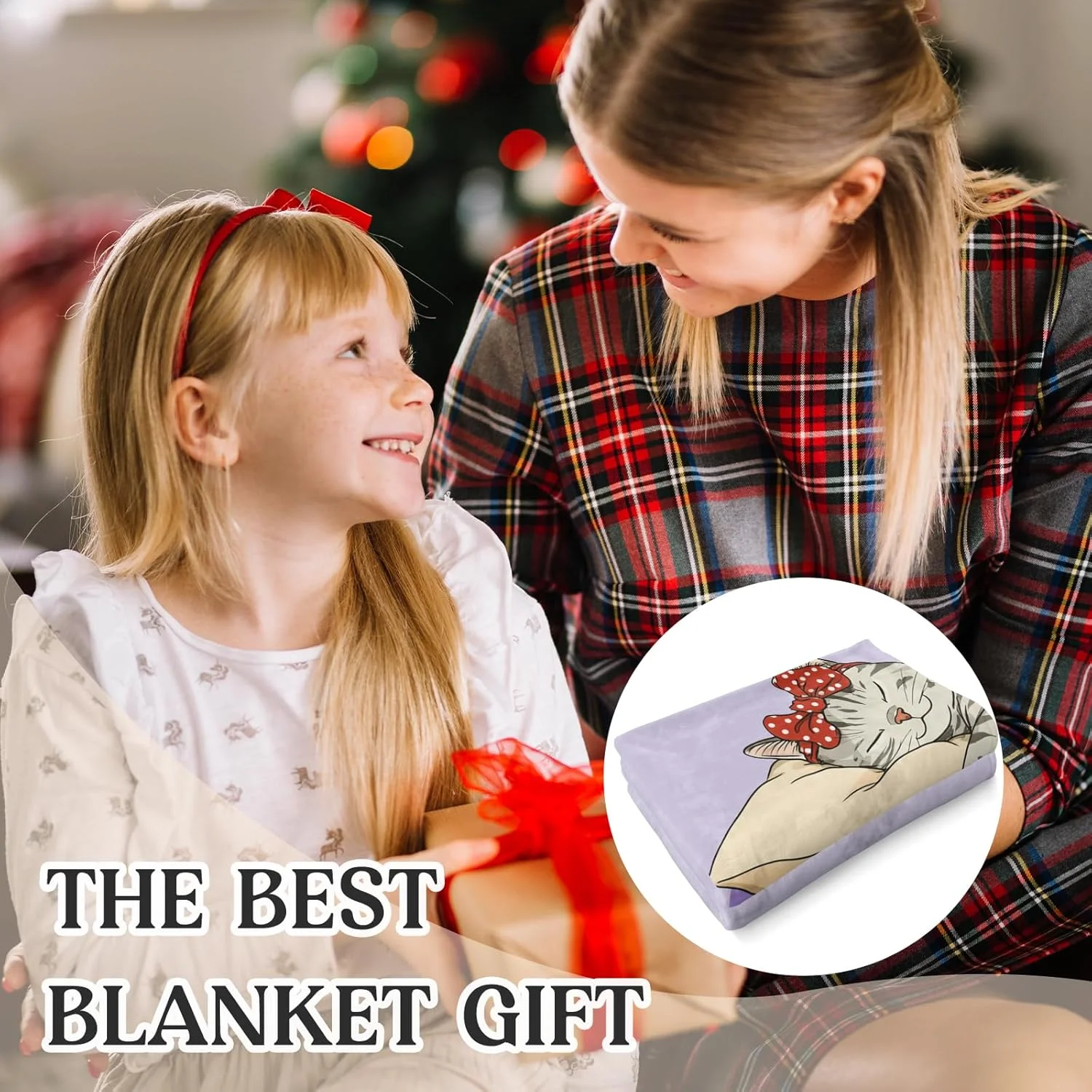 پتوی بنفش Einanmut برای دختر