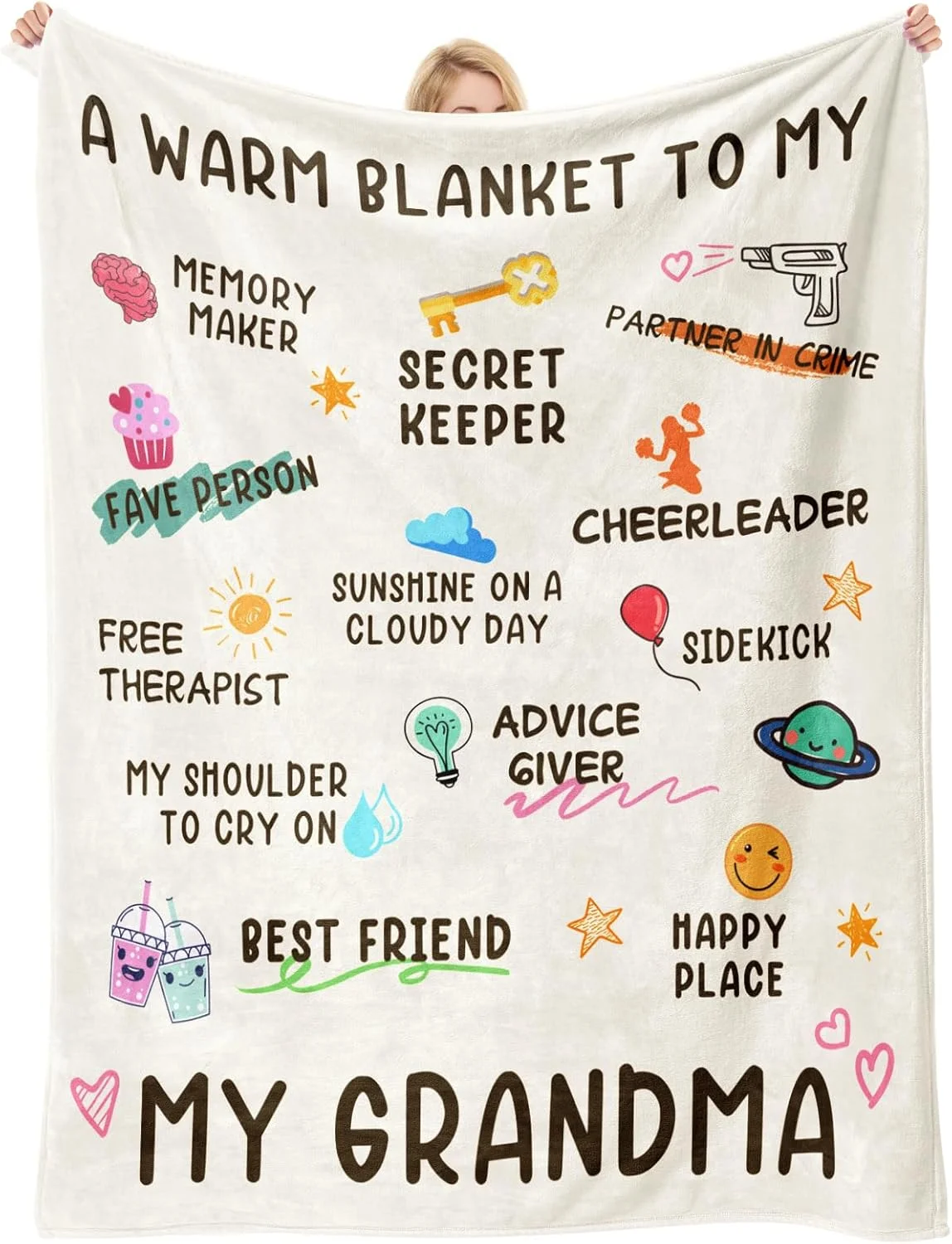 پتوی هدیه مادربزرگ Einanmut