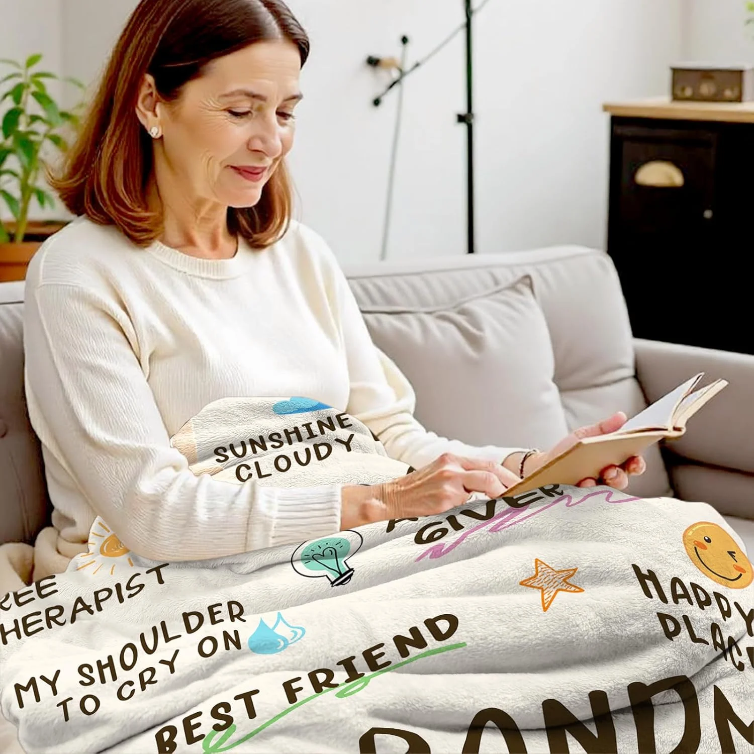 پتوی هدیه مادربزرگ Einanmut