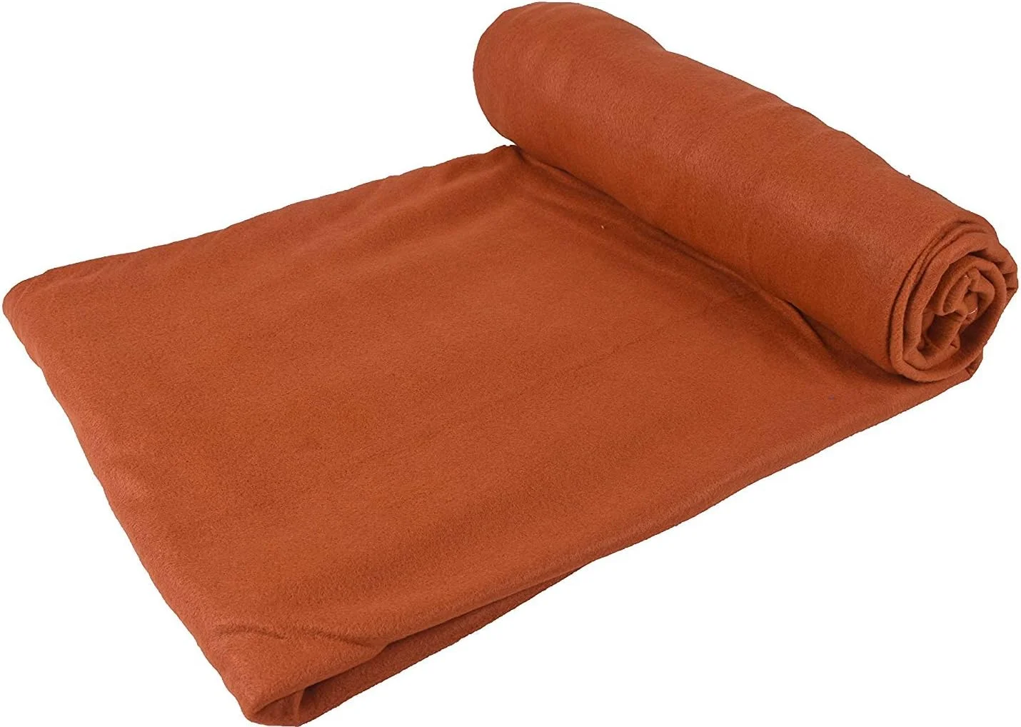 پتو پلار پشمی ممتاز یک نفره دونفره پلی استر اکسپورت هاب - نارنجی