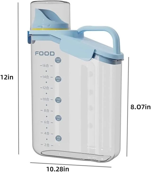 ظروف نگهداری مواد غذایی درب دار Lomeshow، بسته 3 عددی، مناسب برای سازماندهی آشپزخانه و نگهداری مواد غذایی خشک، غلات، غذای خشک سگ و گربه، آرد و شکر ظروف نگهداری مواد غذایی درب دار Lomeshow، بسته 3 عددی، مناسب برای سازماندهی آشپزخانه و نگهداری مواد غذایی خشک، غلات، غذای خشک سگ و گربه، آرد و شکر