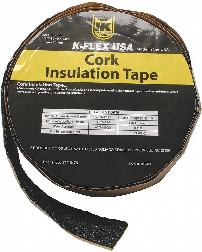 نوار عایق لوله K-FLEX، مشکی، 9 متر