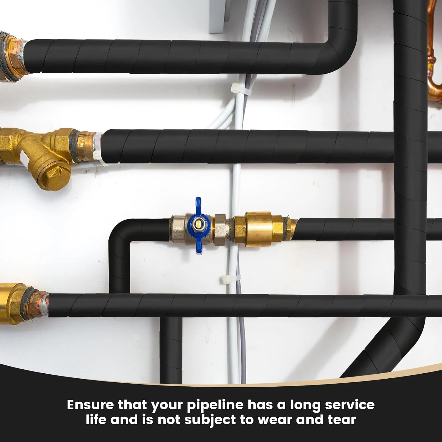 نوار عایق لوله، نوار عایق فوم لوله آب در فضای باز، فویل آلومینیومی خود چسب 2 اینچ در 32.8 فوت برای محافظت در برابر یخ زدگی زمستان و حفظ حرارت