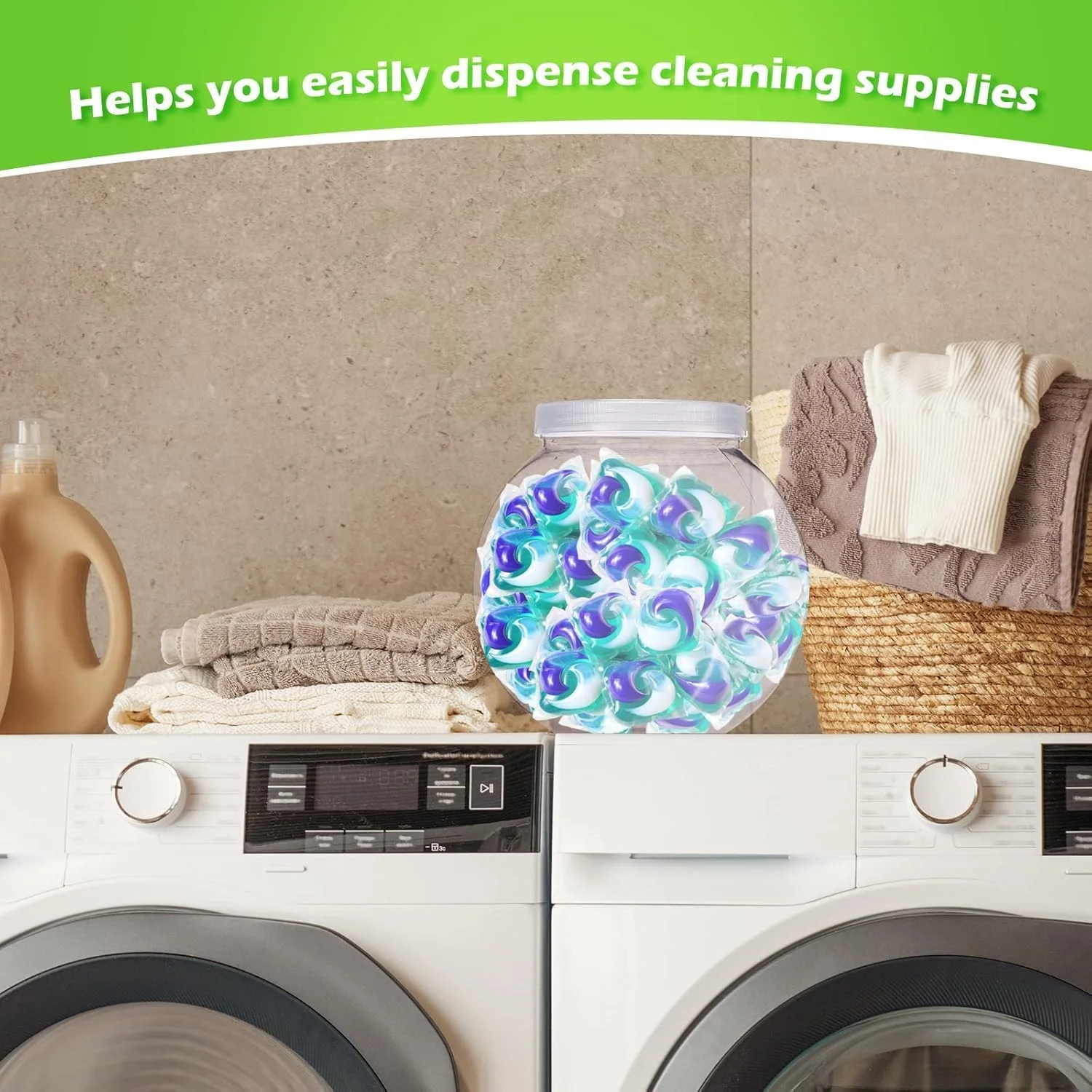 ظروف پلاستیکی آب نبات NALACAL، 2100 میلی لیتری، با درب، ظروف پلاستیکی شفاف کوکی برای پیشخوان آشپزخانه، ظروف آب نبات برای میز بوفه آب نبات، ست ظروف نگهدارنده آب نبات، ظرف آب نبات برای میز مهمانی، نگهداری لباس (2 عدد) ظروف پلاستیکی آب نبات NALACAL، 2100 میلی لیتری، با درب، ظروف پلاستیکی شفاف کوکی برای پیشخوان آشپزخانه، ظروف آب نبات برای میز بوفه آب نبات، ست ظروف نگهدارنده آب نبات، ظرف آب نبات برای میز مهمانی، نگهداری لباس (2 عدد)