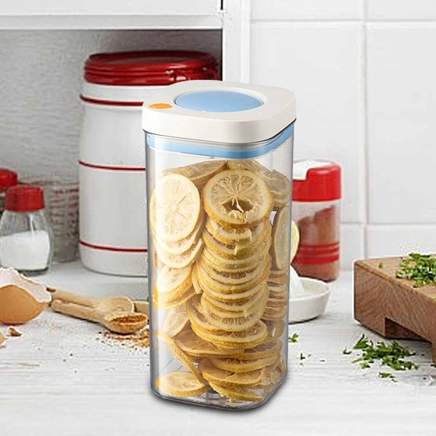 ظروف نگهداری مواد غذایی درب وکیومی NALACAL با حجم 1800 میلی لیتر - ظروف آشپزخانه ضد هوا و ضد نشت، ایده آل برای تازه نگه داشتن مواد غذایی، مناسب برای سازماندهی منزل و نگهداری طولانی مدت ظروف نگهداری مواد غذایی درب وکیومی NALACAL با حجم 1800 میلی لیتر - ظروف آشپزخانه ضد هوا و ضد نشت، ایده آل برای تازه نگه داشتن مواد غذایی، مناسب برای سازماندهی منزل و نگهداری طولانی مدت