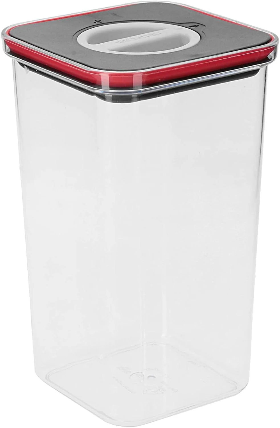 ظرف نگهدارنده مواد غذایی درب پیچشی نئوفلم مدل Smart Seal، پلاستیک شفاف، ضد نشت، قابل شستشو در ماشین ظرفشویی، بدون BPA، مناسب برای نگهداری غلات، آرد و مواد غذایی خشک (2.1 لیتر)