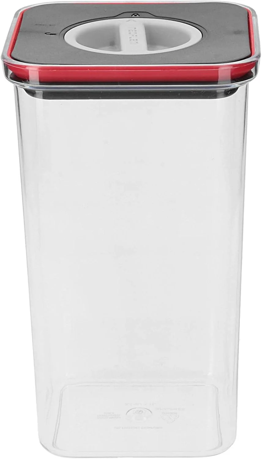 ظرف نگهدارنده مواد غذایی درب پیچشی نئوفلم مدل Smart Seal، پلاستیک شفاف، ضد نشت، قابل شستشو در ماشین ظرفشویی، بدون BPA، مناسب برای نگهداری غلات، آرد و مواد غذایی خشک (2.1 لیتر) ظرف نگهدارنده مواد غذایی درب پیچشی نئوفلم مدل Smart Seal، پلاستیک شفاف، ضد نشت، قابل شستشو در ماشین ظرفشویی، بدون BPA، مناسب برای نگهداری غلات، آرد و مواد غذایی خشک (2.1 لیتر)
