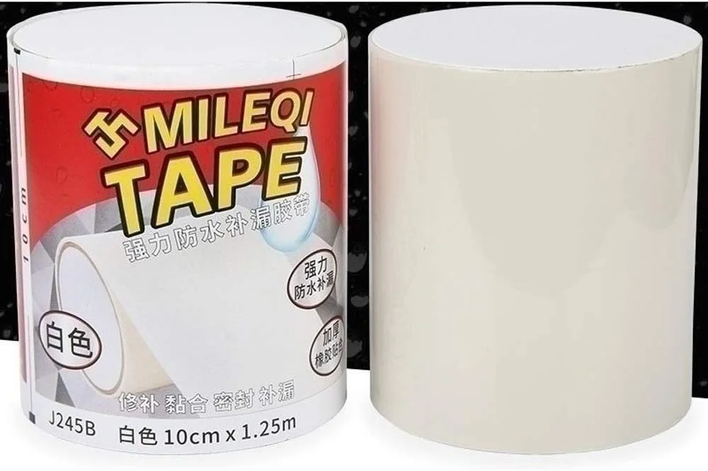 ZHXY Waterproof Repair Tape,Insulation PVC Pipe Repair Tape Strong Self-Adhesive All Weather Patch Tape Stretchy Waterproof Sealing Tape For Roofing Pipes Holes Cracks