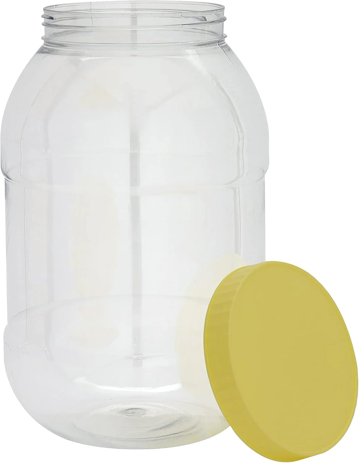 ظرف گرد 5 لیتری رویال فورد با درب، ظرف پلاستیکی - نگهداری آسان برای نگهداری ادویه جات، میوه های خشک، کشمش، شکلات، ایده آل برای آشپزخانه ظرف گرد 5 لیتری رویال فورد با درب، ظرف پلاستیکی - نگهداری آسان برای نگهداری ادویه جات، میوه های خشک، کشمش، شکلات، ایده آل برای آشپزخانه