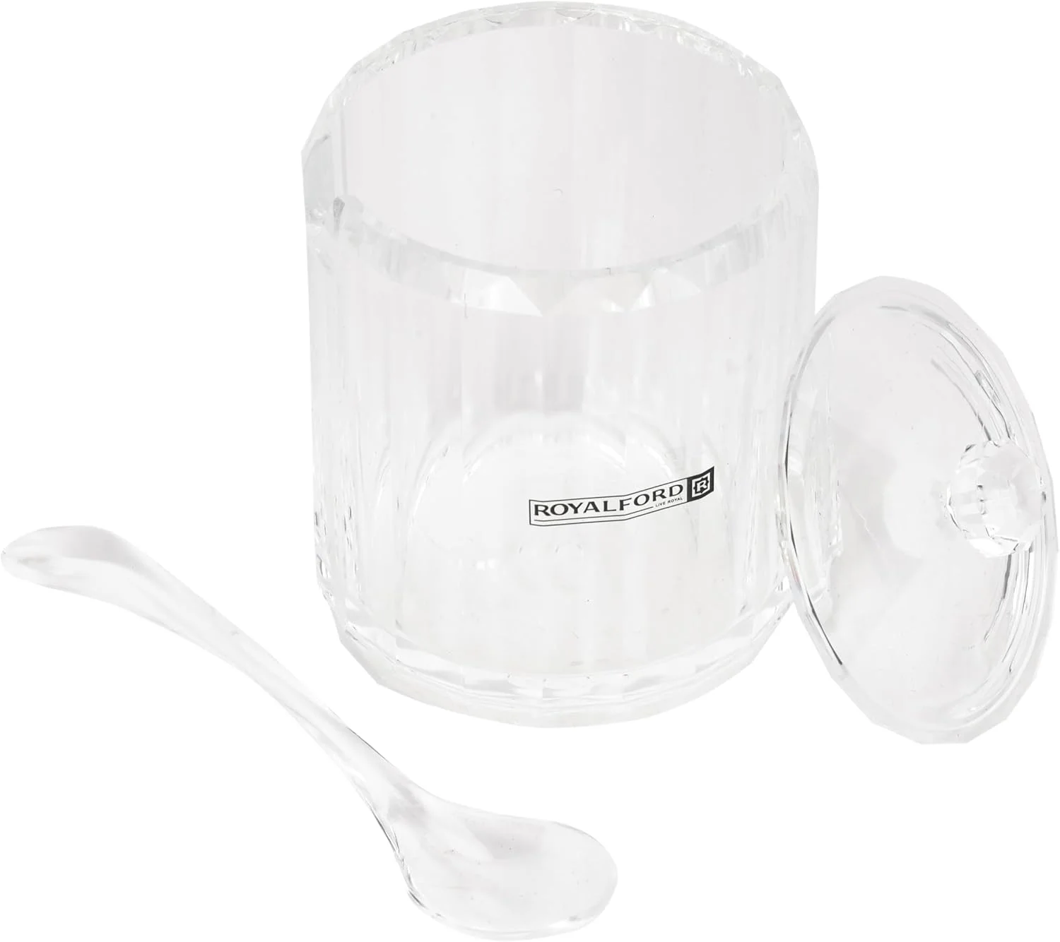 ظرف آکریلیک چند منظوره 350 میلی لیتری رویال فورد - RF12767 / شیک و ظریف، ساختار بادوام و ماندگار / جعبه نگهداری با درب شفاف ظرف آکریلیک چند منظوره 350 میلی لیتری رویال فورد - RF12767 / شیک و ظریف، ساختار بادوام و ماندگار / جعبه نگهداری با درب شفاف