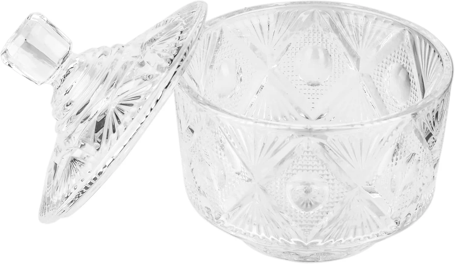 ظرف شیشه ای درب دار رویال فورد مدل RF12798، ظرف نگهداری شیشه ای درب دار مناسب برای نگهداری مواد غذایی و شیرینی ظرف شیشه ای درب دار رویال فورد مدل RF12798، ظرف نگهداری شیشه ای درب دار مناسب برای نگهداری مواد غذایی و شیرینی