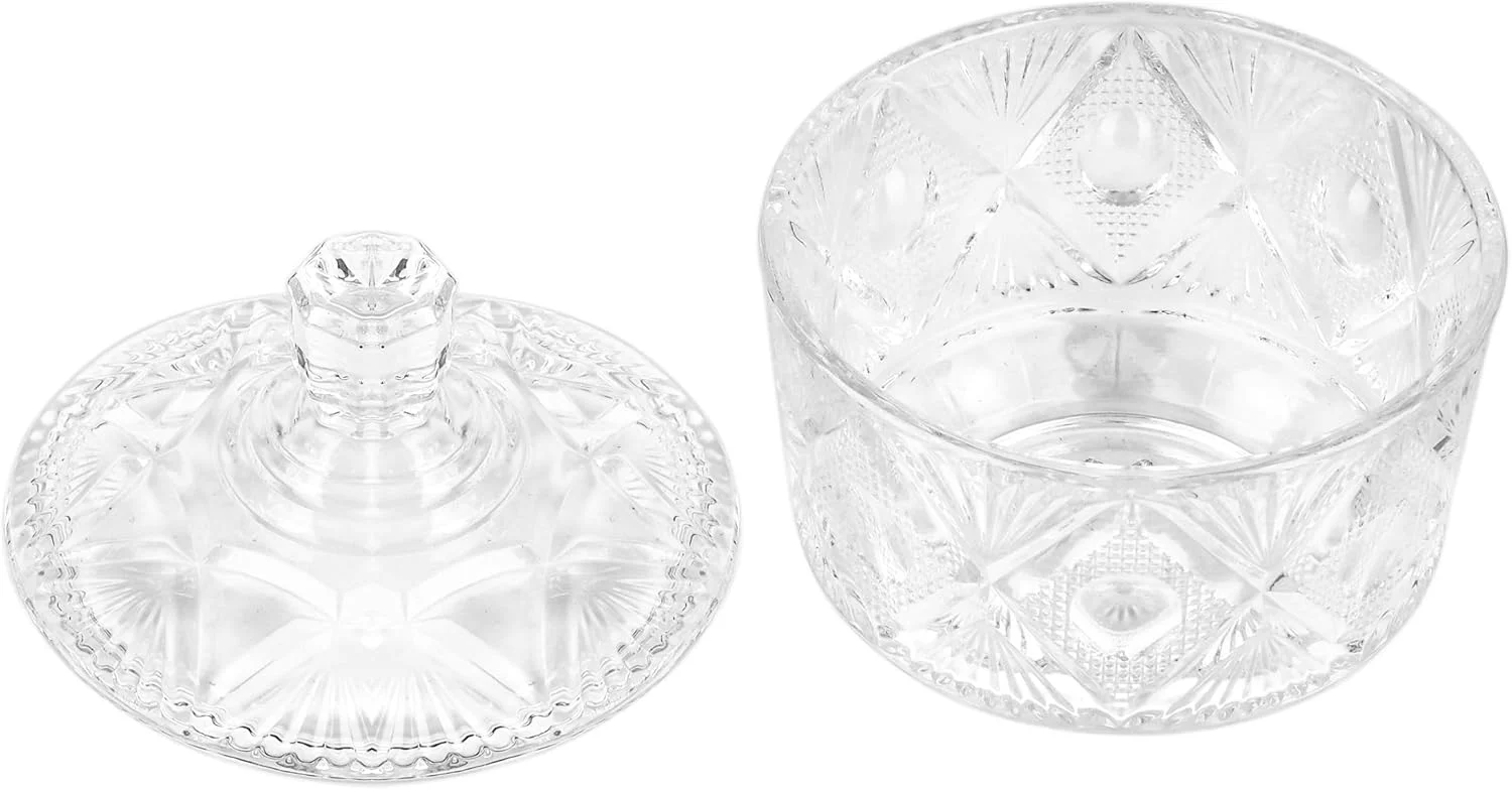 ظرف شیشه ای درب دار رویال فورد مدل RF12798، ظرف نگهداری شیشه ای درب دار مناسب برای نگهداری مواد غذایی و شیرینی ظرف شیشه ای درب دار رویال فورد مدل RF12798، ظرف نگهداری شیشه ای درب دار مناسب برای نگهداری مواد غذایی و شیرینی