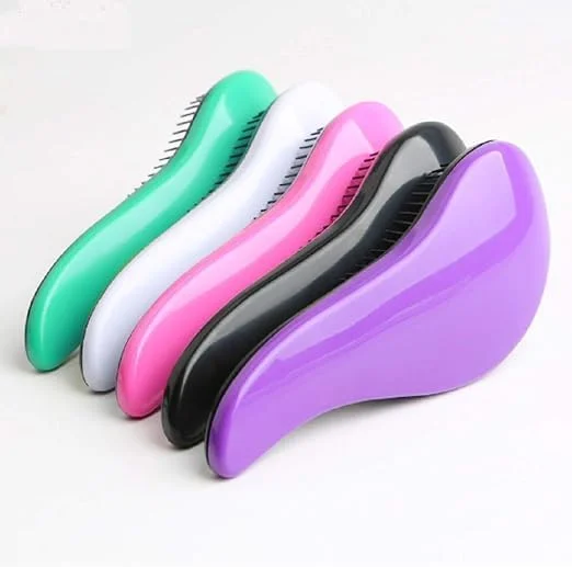 برس باز کننده گره مو، برس باز کننده مو برای زنان، شانه ماساژ فر برای موهای طبیعی فر، ضخیم، صاف و بلند، برس باز کننده گره مو خشک و مرطوب برای انواع مو