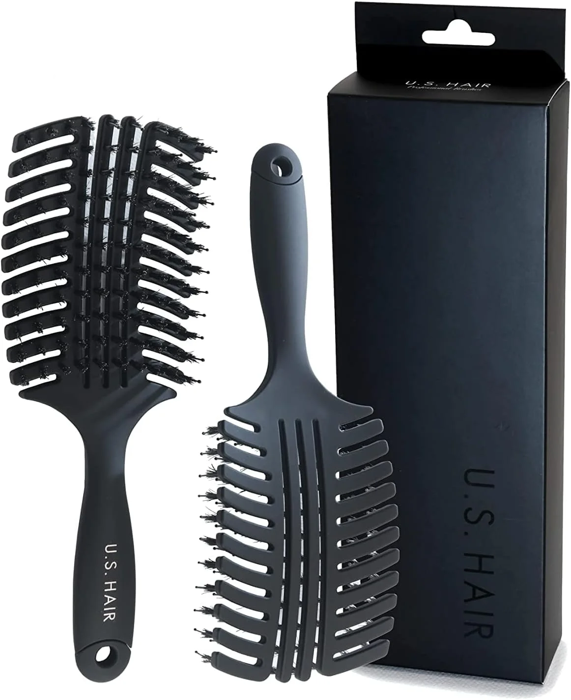 برس مو، برس موی حرفه ای خمیده و منفذ دار برای باز کردن گره مو برای زنان و مردان، کاهش وز و موخوره، قابل استفاده روی موهای خیس یا خشک برس مو، برس موی حرفه ای خمیده و منفذ دار برای باز کردن گره مو برای زنان و مردان، کاهش وز و موخوره، قابل استفاده روی موهای خیس یا خشک