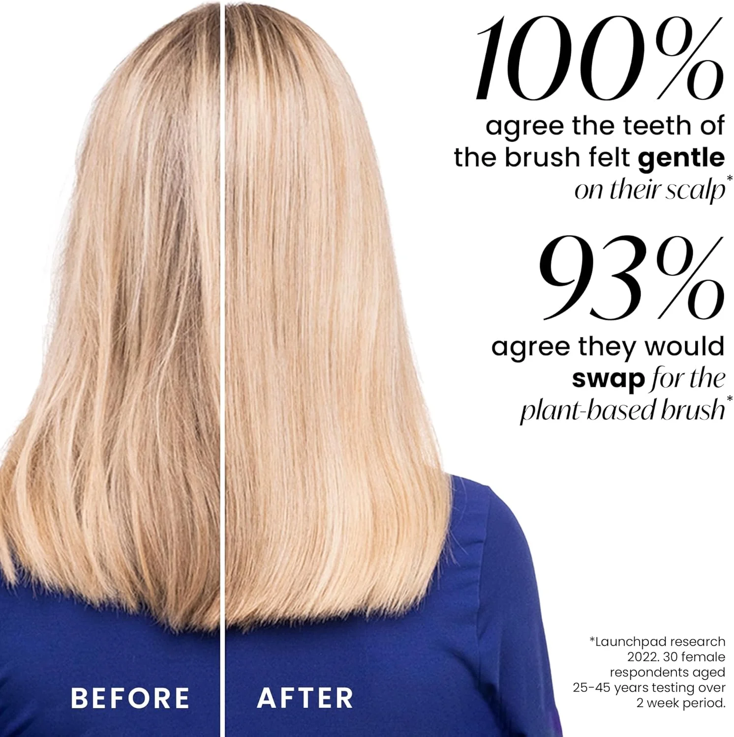 برس باز کننده گره مو Tangle Teezer گیاهی، برس موی خشک و خیس، از بین برنده گره و کاهش دهنده شکستگی مو برای انواع مو، صورتی پف نبات برس باز کننده گره مو Tangle Teezer گیاهی، برس موی خشک و خیس، از بین برنده گره و کاهش دهنده شکستگی مو برای انواع مو، صورتی پف نبات