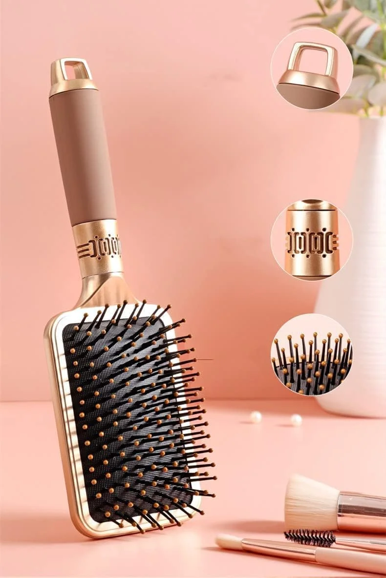 مجموعه 3 عددی برس مو U-HOOME، برس موی بیضی ماساژ ضد الکتریسیته ساکن، برس موی گرد، برس گره باز کن، ابزار حالت دهنده برای زنان، مردان و کودکان، مجموعه برس موی پارویی برای گره باز کردن، خشک کردن با سشوار و صاف کردن مجموعه 3 عددی برس مو U-HOOME، برس موی بیضی ماساژ ضد الکتریسیته ساکن، برس موی گرد، برس گره باز کن، ابزار حالت دهنده برای زنان، مردان و کودکان، مجموعه برس موی پارویی برای گره باز کردن، خشک کردن با سشوار و صاف کردن