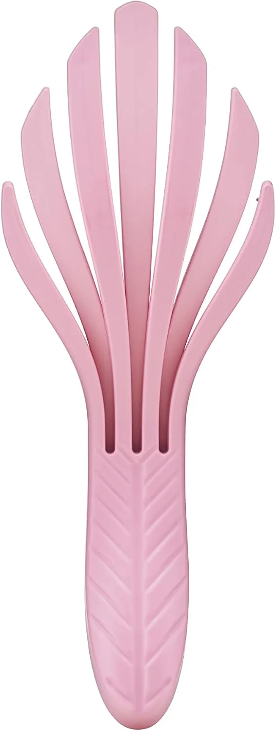 برس باز کننده گره موی فر وت براش Go Green - صورتی کم رنگ - موهای نرم و انعطاف پذیر IntelliFlex به راحتی گره ها را باز می کنند - مناسب برای انواع مو - بدون موخوره و بدون درد برای موهای خیس یا خشک