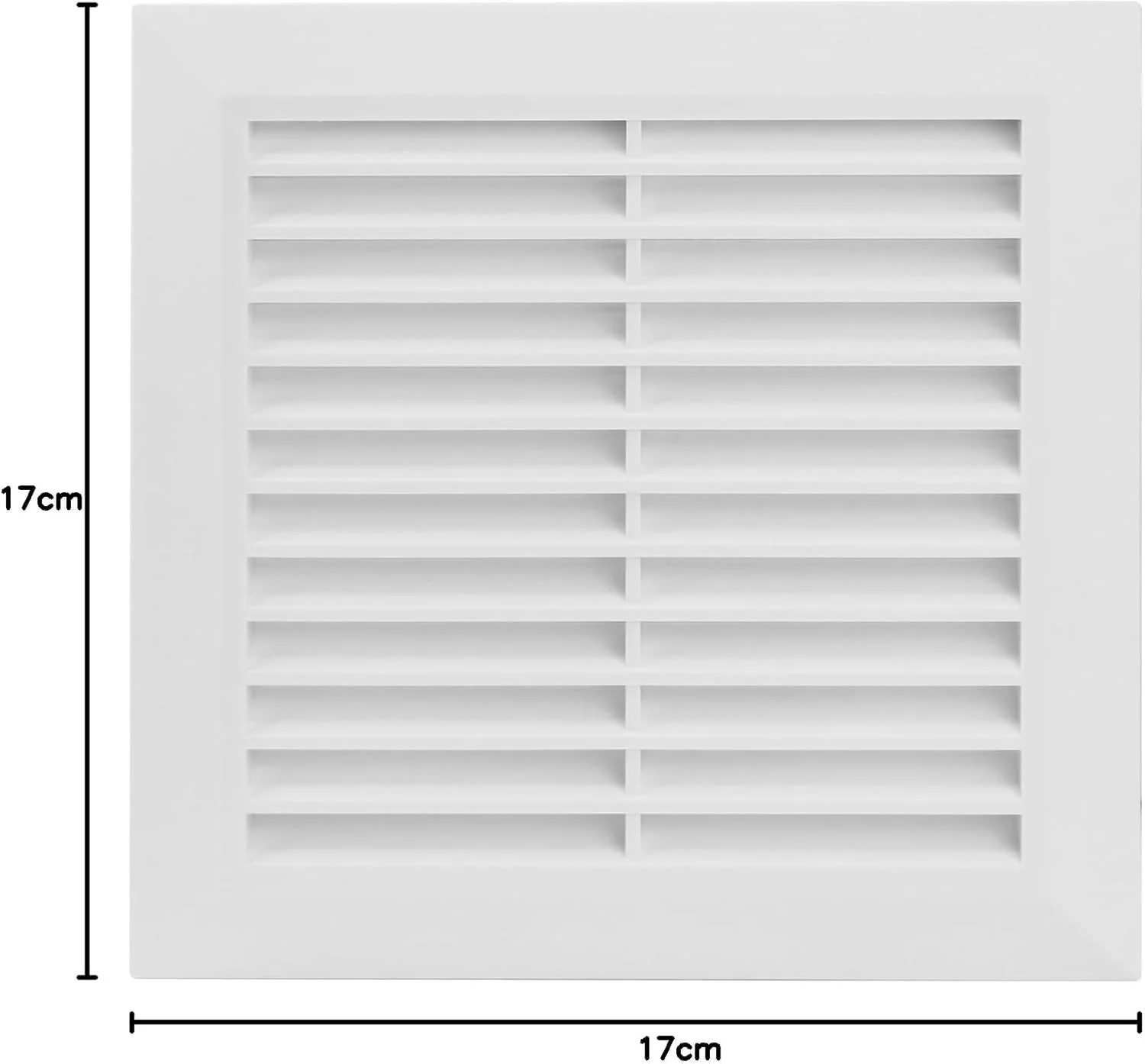 دریچه تهویه هوا آونتیا ABS (سفید، 100 میلی متر)